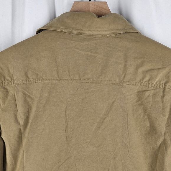 Eddie Bauer Men's Classic Khaki Jacket - Size Small, Stylish and Versatile! - Picture 7 of 14